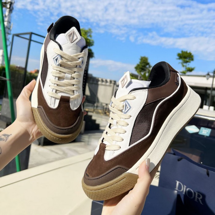 b713 cactus jack D*or sneaker black nubuck calfskin