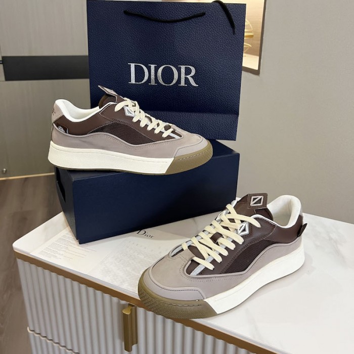 b713 cactus jack D*or sneaker brown nubuck calfskin