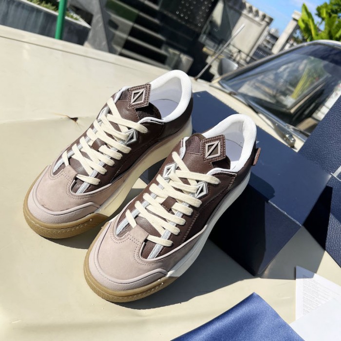 b713 cactus jack D*or sneaker brown nubuck calfskin