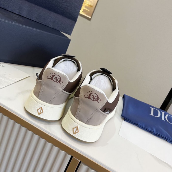 b713 cactus jack D*or sneaker brown nubuck calfskin