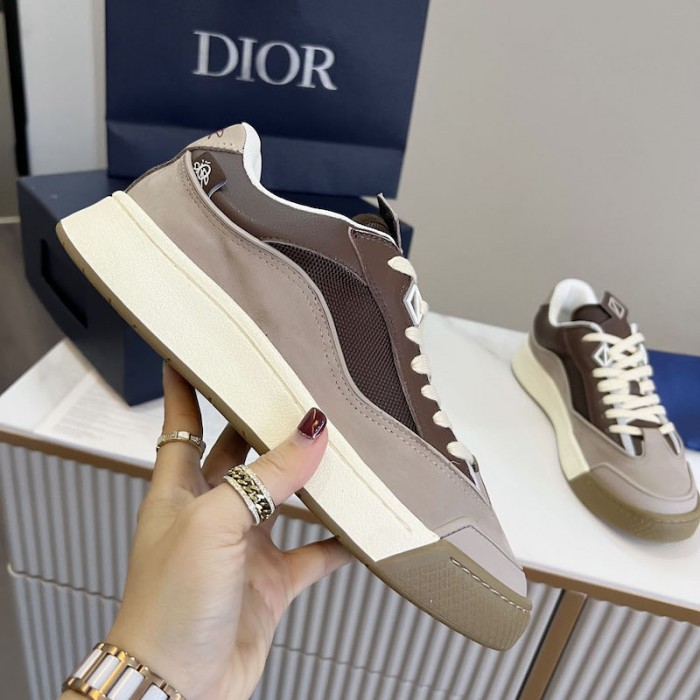 b713 cactus jack D*or sneaker brown nubuck calfskin