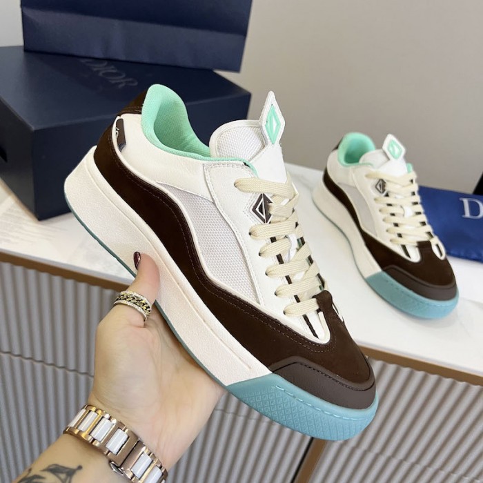 b713 cactus jack D*or sneaker mocha nubuck calfskin