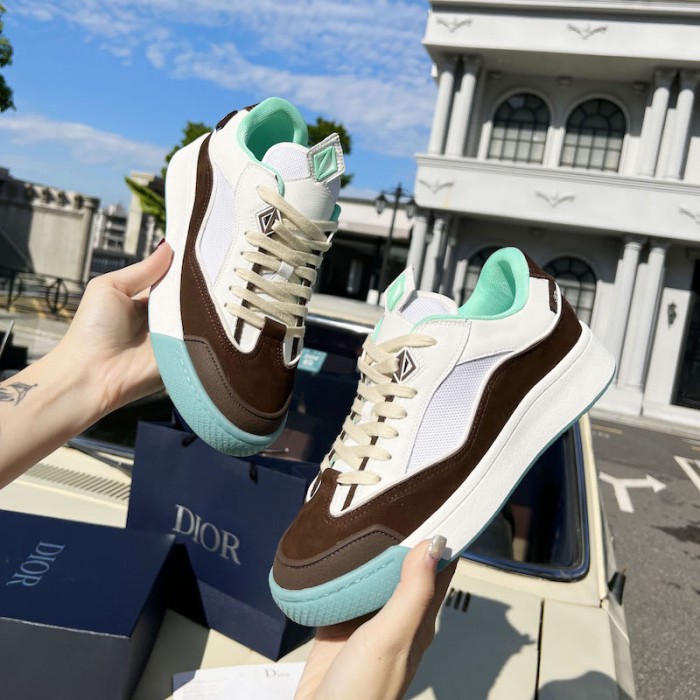 b713 cactus jack D*or sneaker mocha nubuck calfskin