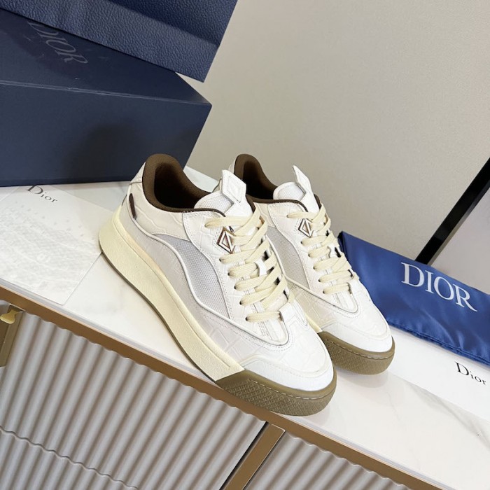 b713 cactus jack D*or sneaker white nubuck calfskin