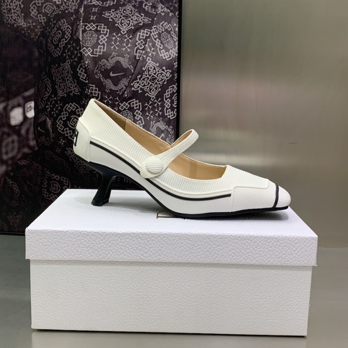 D*or d-motion pump white technical fabric and white rubber