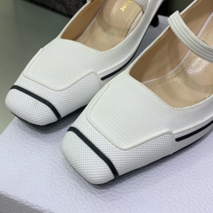 D*or d-motion pump white technical fabric and white rubber
