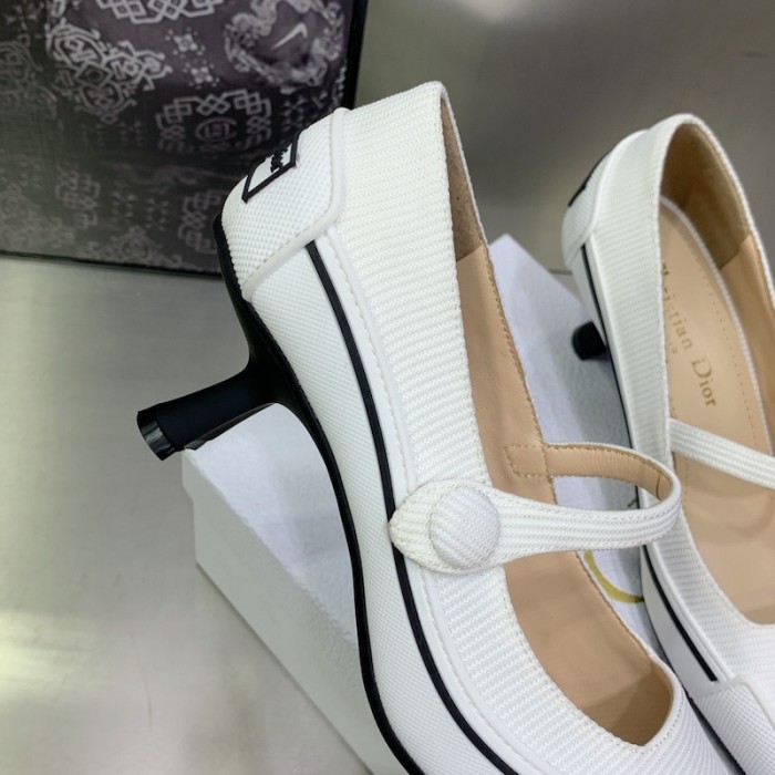 D*or d-motion pump white technical fabric and white rubber
