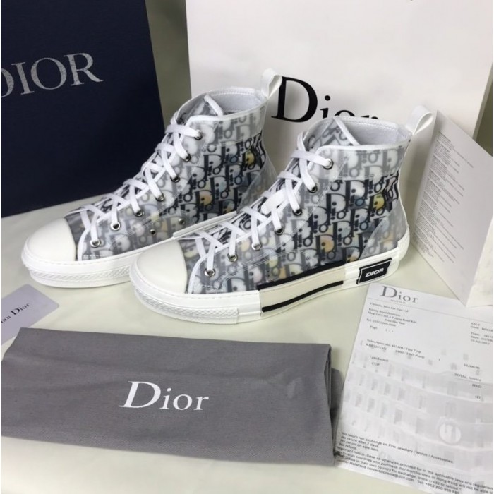 D*or b23 high top oblique foxton print