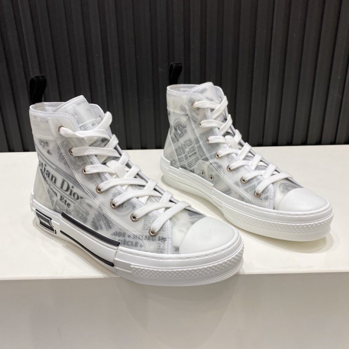 D*or b23 high top logo oblique with daniel arsham motif