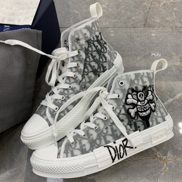 D*or b23 high top logo oblique with bee embroidery patch