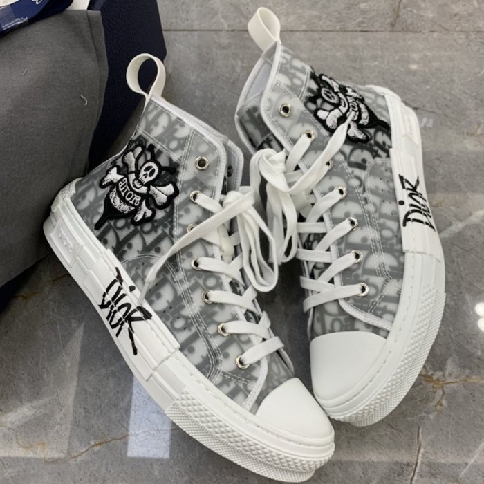 D*or b23 high top logo oblique with bee embroidery patch