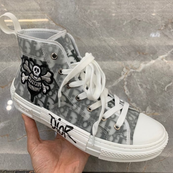 D*or b23 high top logo oblique with bee embroidery patch