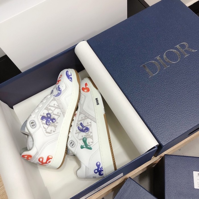 D*or b27 low top oblique galaxy graffiti white