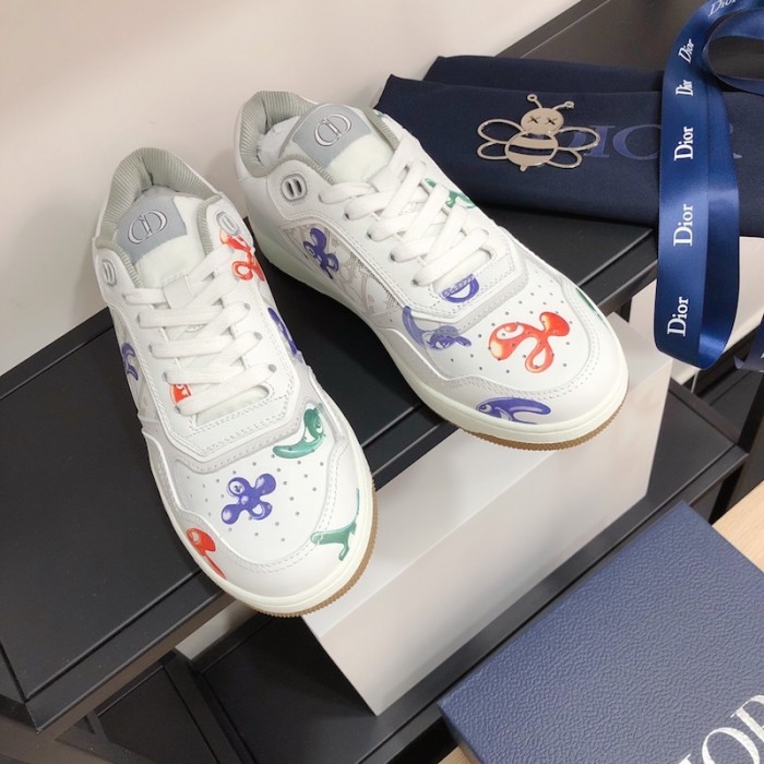 D*or b27 low top oblique galaxy graffiti white