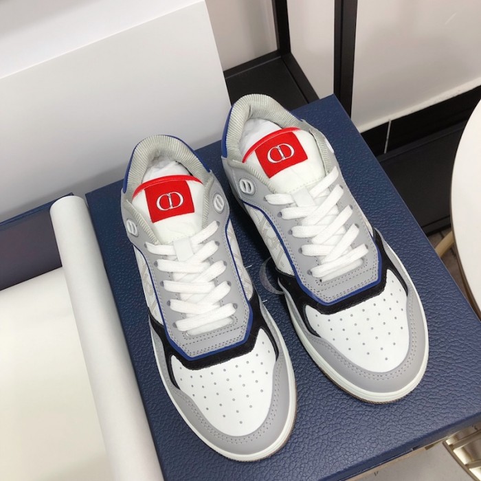 D*or b27 low top D*or oblique sneaker grey / blue