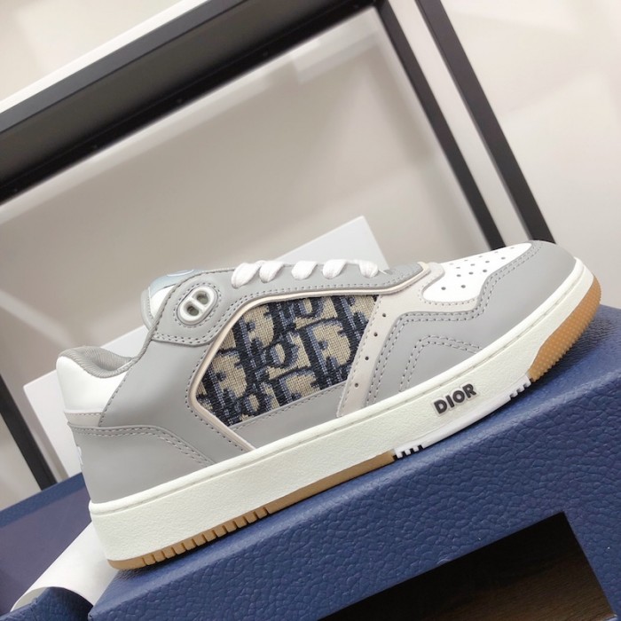 D*or b27 low top D*or oblique sneaker grey