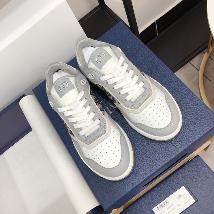 D*or b27 low top D*or oblique sneaker grey