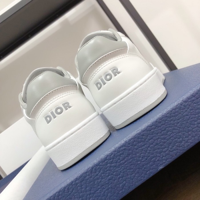 D*or b27 low top D*or oblique sneaker white