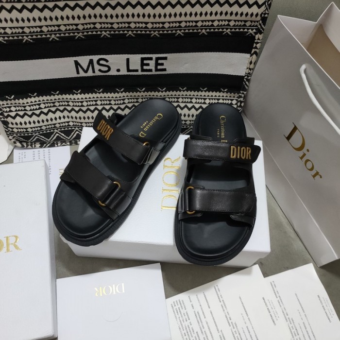 D*or D*oract slide black lambskin