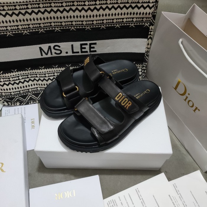 D*or D*oract slide black lambskin