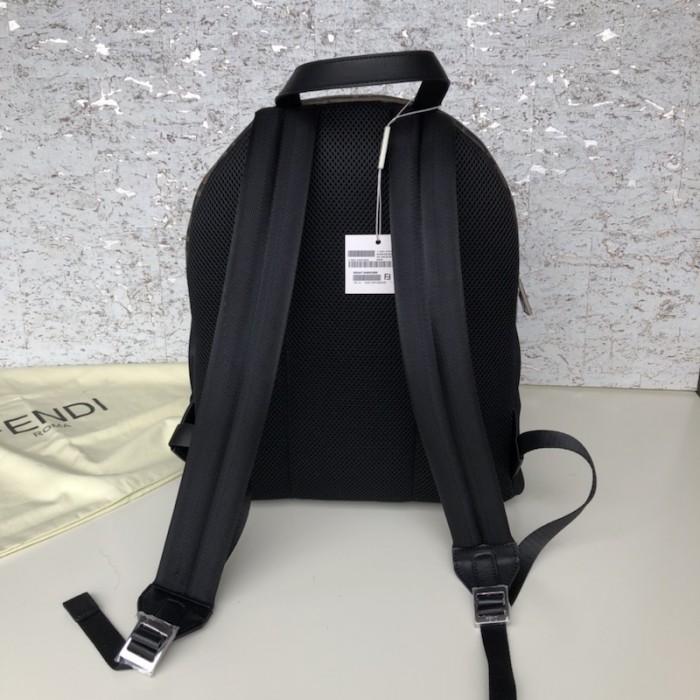 F**di ff backpack in black nylon