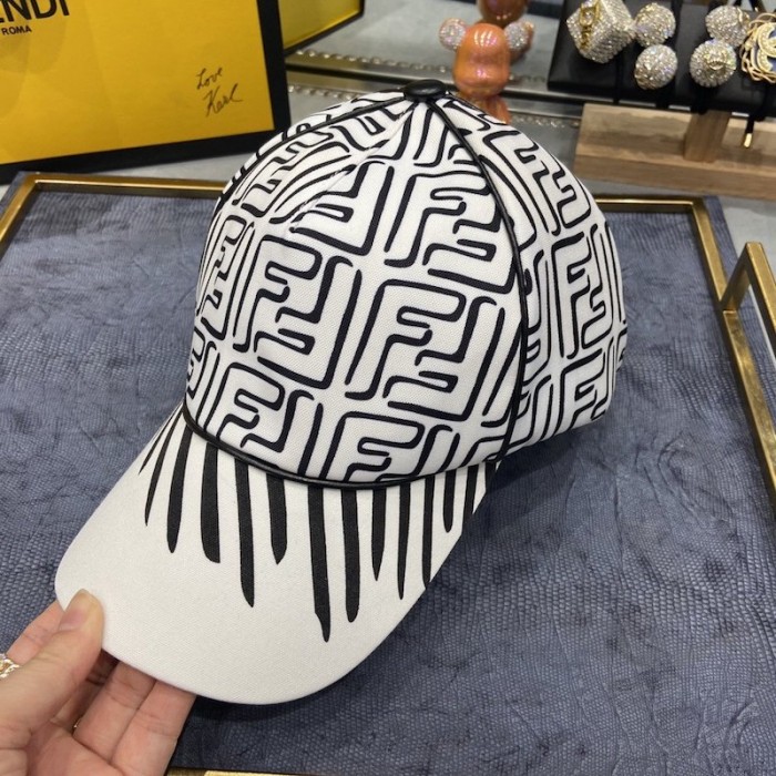 F**di california sky white lycra baseball hat
