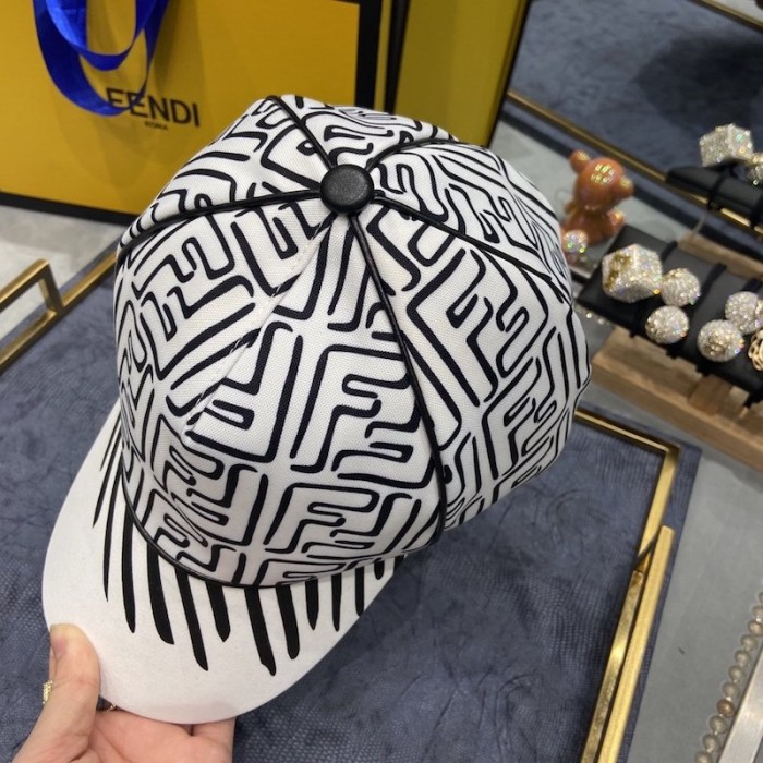 F**di california sky white lycra baseball hat