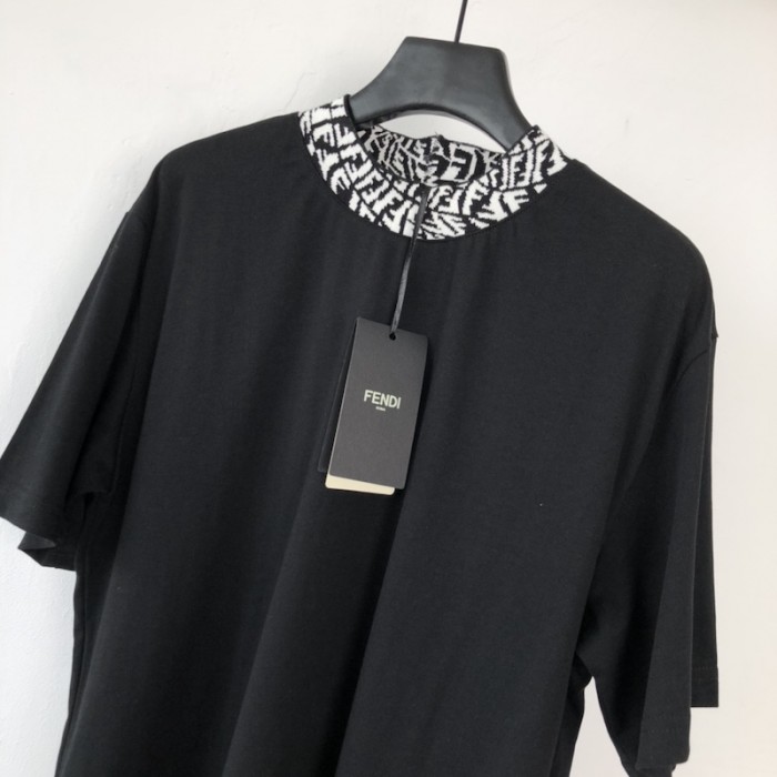 F**di fendace black jersey t-shirt