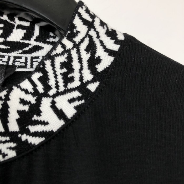 F**di fendace black jersey t-shirt