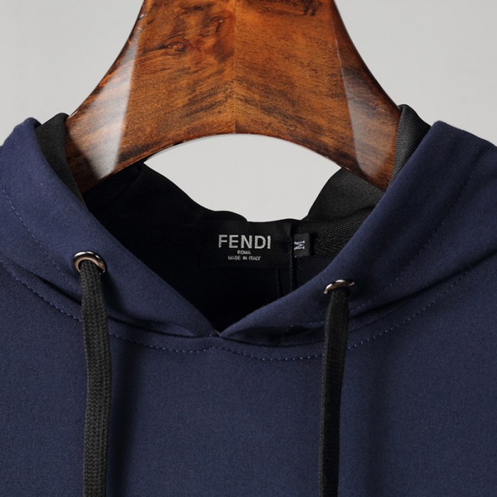 F**di fila sleeve striped full tracksuit navy