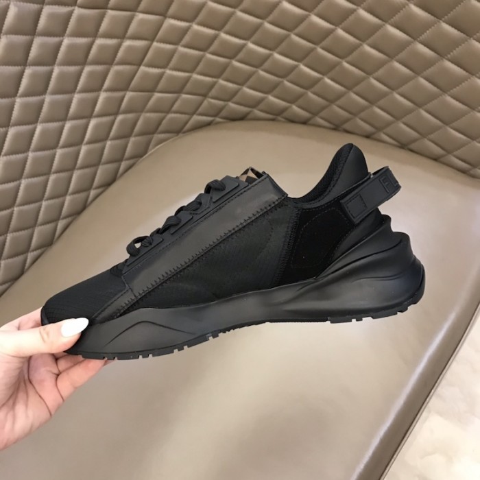 F**di flow nylon low tops sneaker black