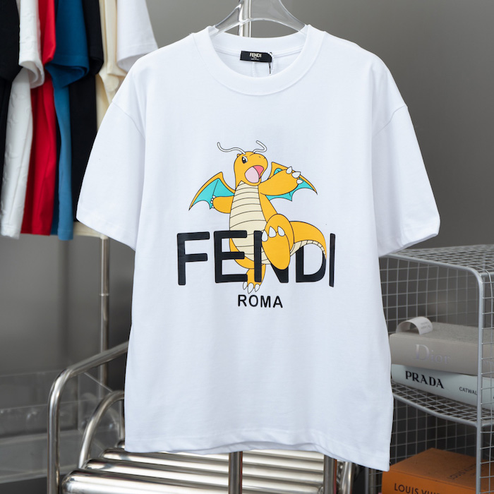 F**di x frgmt x pokemon t-shirt white