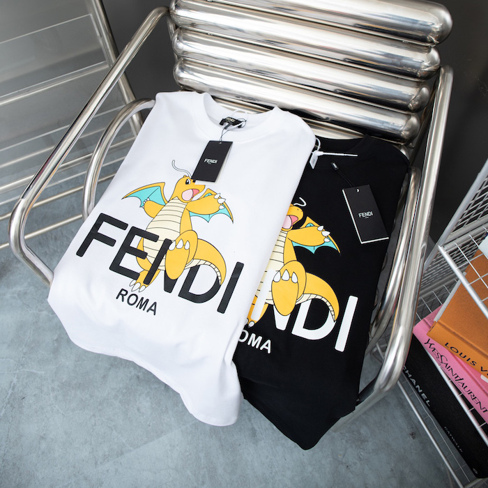 F**di x frgmt x pokemon t-shirt white