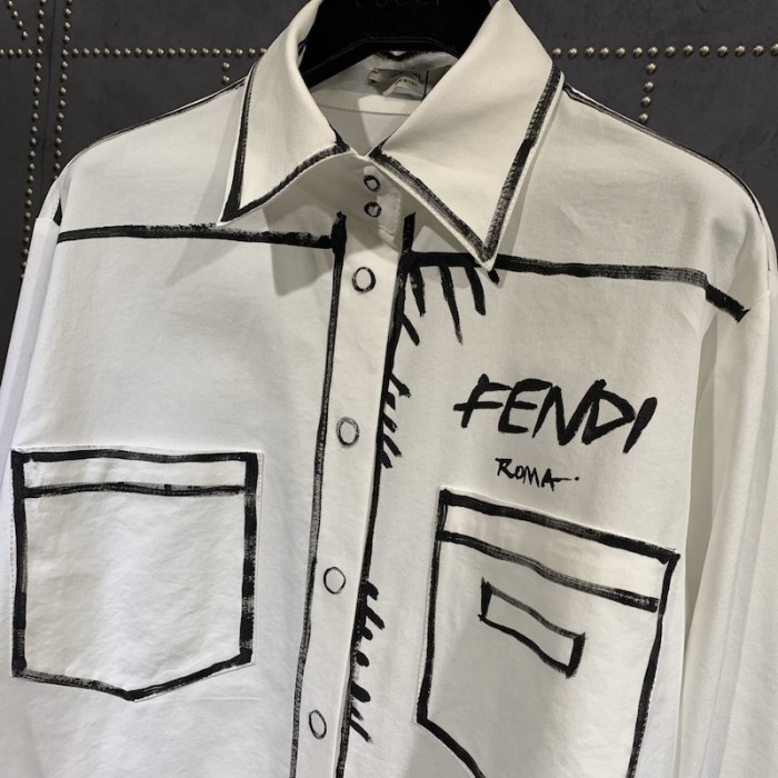 F**di roma joshua vides cotton shirt