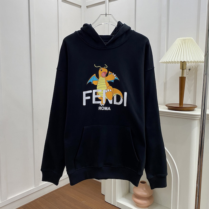 F**di x frgmt x pokemon sweatshirt black