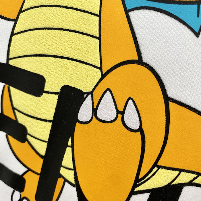 F**di x frgmt x pokemon sweatshirt white