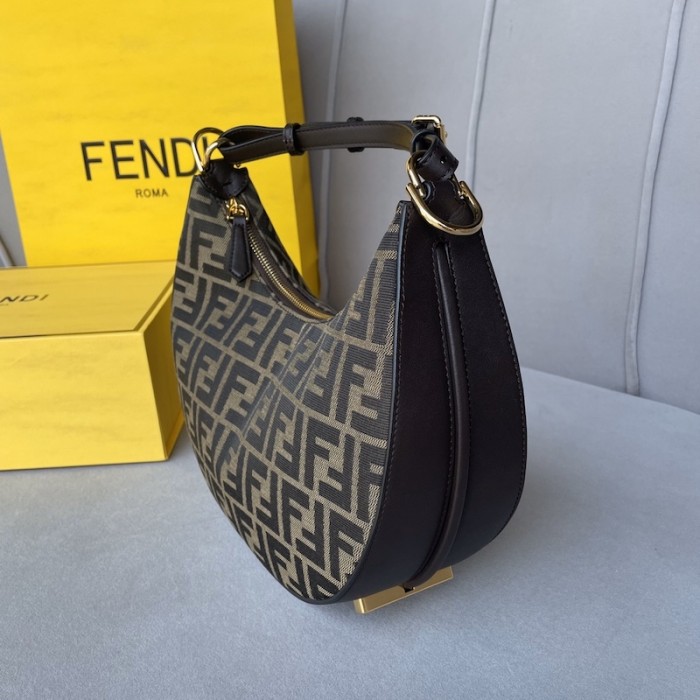 F**di F**digraphy small ff canvas bag
