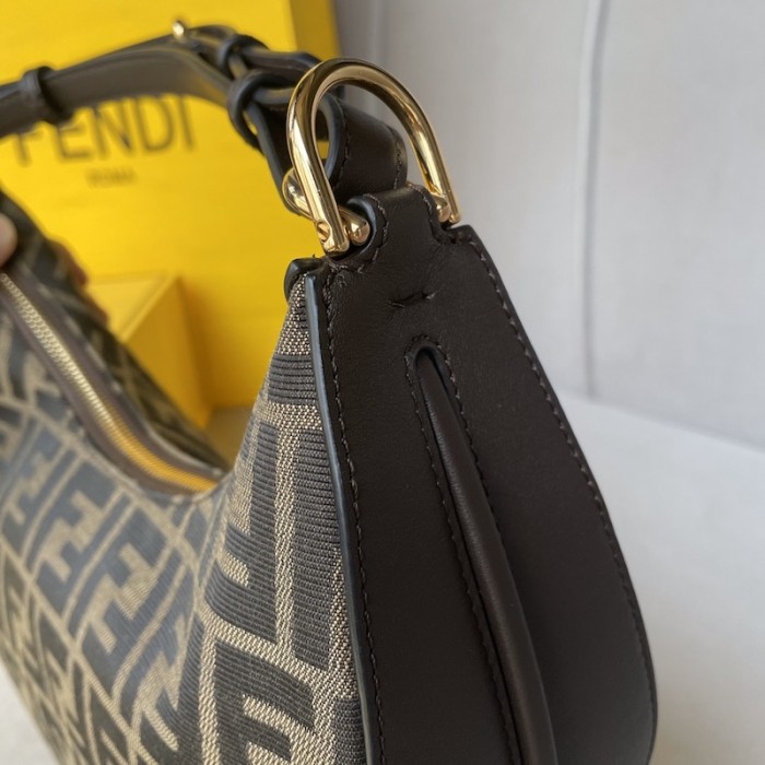 F**di F**digraphy small ff canvas bag