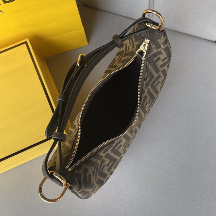 F**di F**digraphy small ff canvas bag