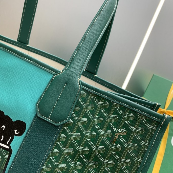 Go yard Villette Tote Bag MM Green