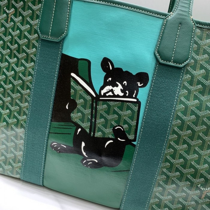 Go yard Villette Tote Bag MM Green