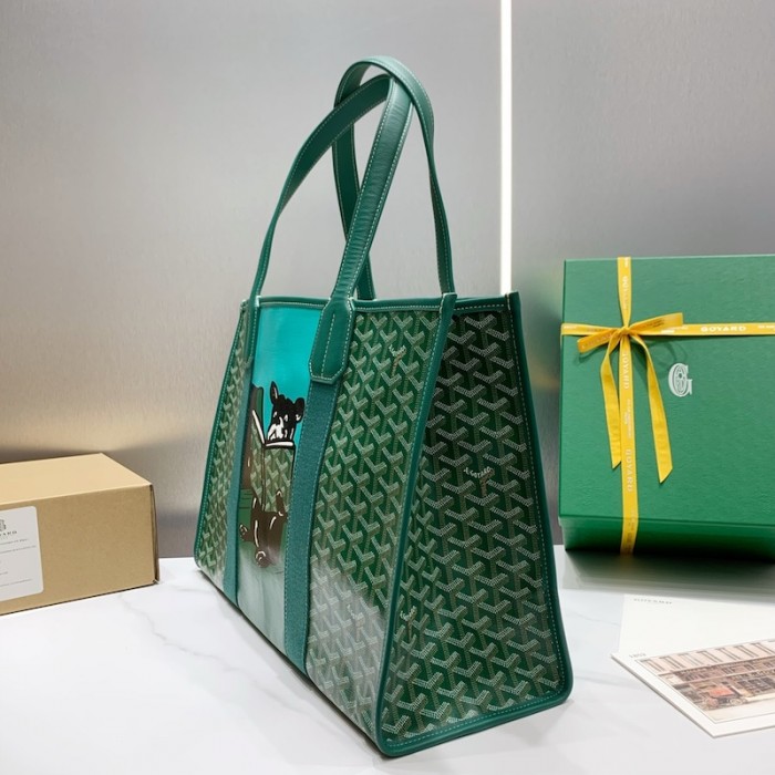 Go yard Villette Tote Bag MM Green