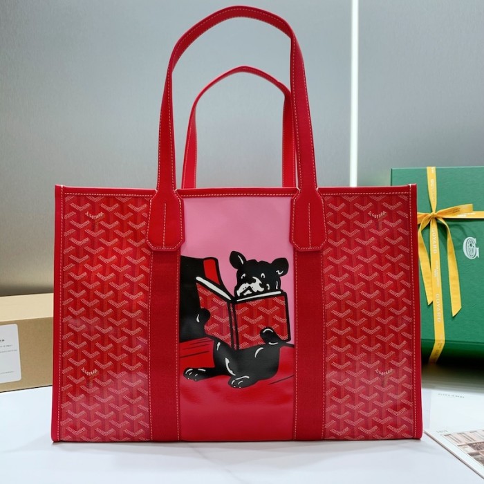 Go yard Villette Tote Bag MM Red