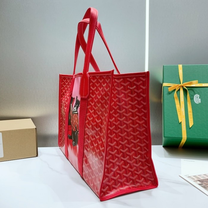 Go yard Villette Tote Bag MM Red