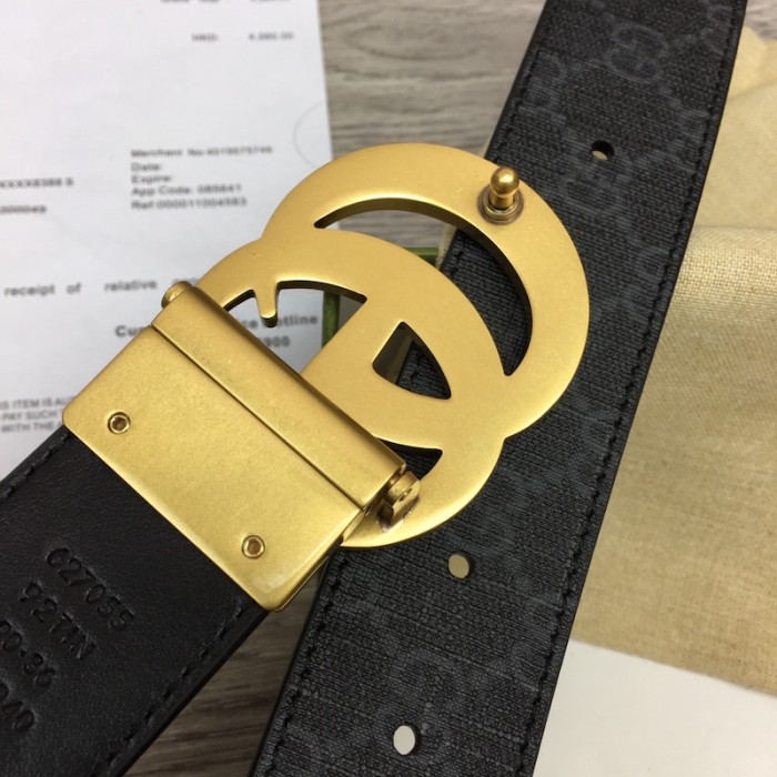 G*u*i gg marmont reversible belt black