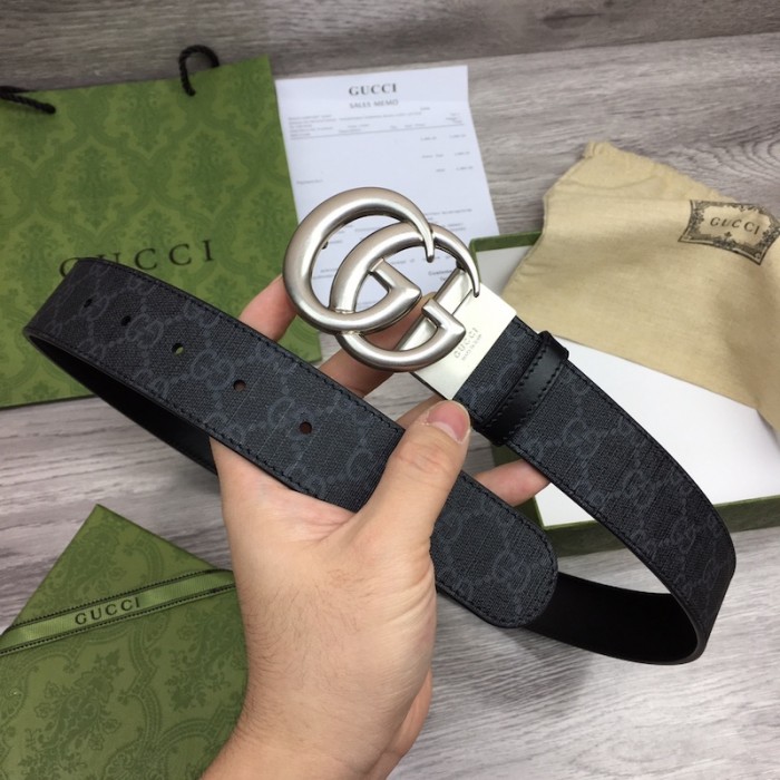 G*u*i gg marmont reversible belt black