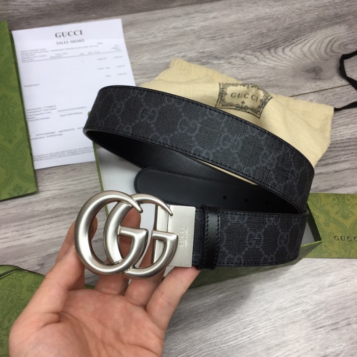 G*u*i gg marmont reversible belt black