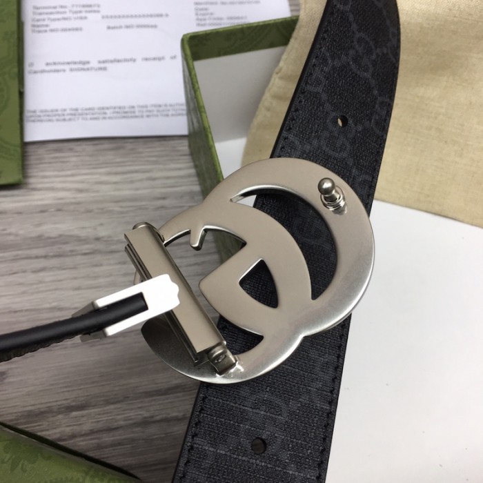 G*u*i gg marmont reversible belt black