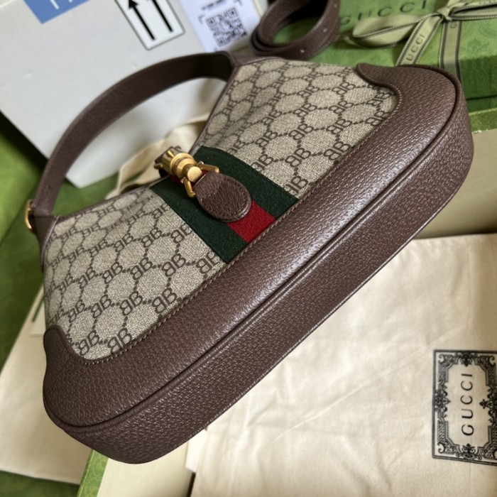 g*u*i x Ba*len*cia*ga the hacker project jackie 1961 bag