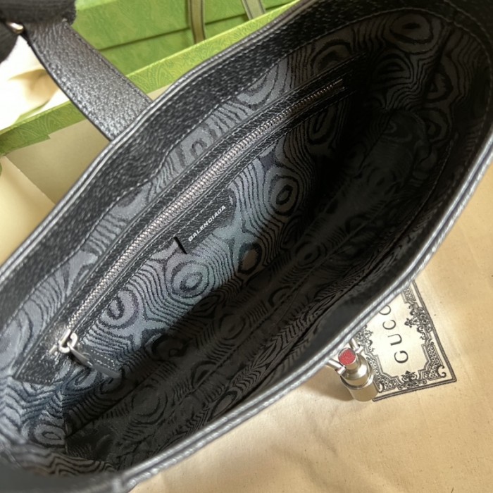 g*u*i x Ba*len*cia*ga the hacker project jackie 1961 bag black